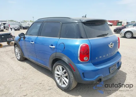 2014 Mini Countryman Cooper S from USA, damaged, VIN WMWZC3C52EWP28069